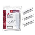 Made-To-Stick Hanging File Tab-Insert  .33 Tab  3 .5 Inch  Clear Tab-White Insert  25-Pack MA8926